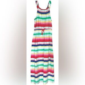 Colorful Striped little girls dress